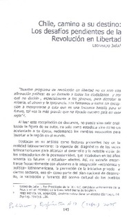"América Latina tiene un destino"