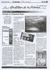 Preludio en tempestad mayor.