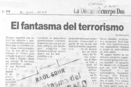 El fantasma del terrrorismo
