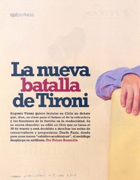 La nueva batalla de Tironi [entrevista]
