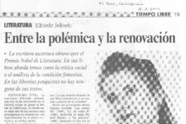 Entre lapolémica y la renovación