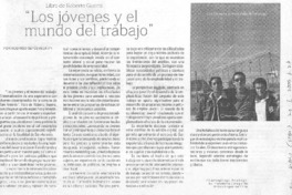 Los jóvenes y el mundo del trabajo