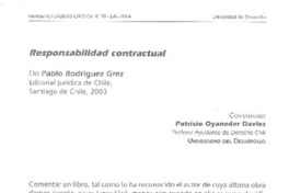 Responsabilidad contractual