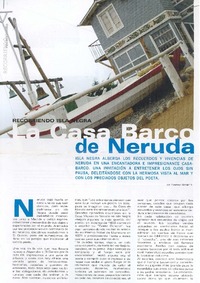 La Casa Barco de Neruda.