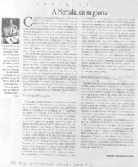 A Neruda, en su gloria.