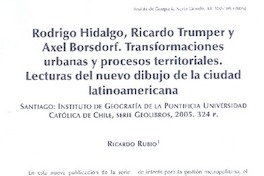 Transformaciones urbanas