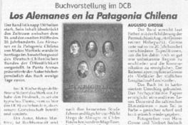 Los alemanes en la Patagonia Chilena