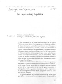 Los Empresarios y la política