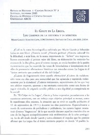 El golpe en La Legua