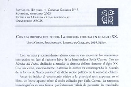 Con las riendas del poder