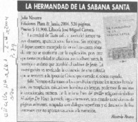 La Hermandad de la sabana santa.