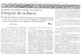 Ezequiel de la Barra