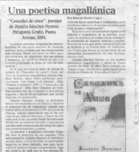 Una Poetisa magallánica