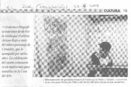 Matta cabalga con el Quijote