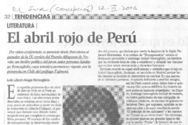 El abril rojo de Perú
