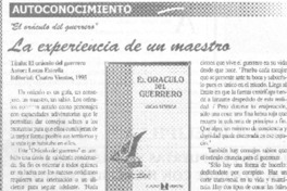 La experiencia de un maestro
