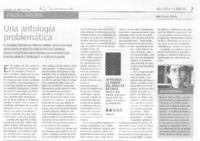 Una antología problemática