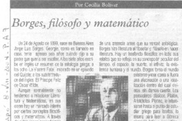 Borges, filósofo y matemático