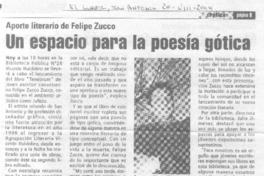 Un Espacio para la poesía gótica