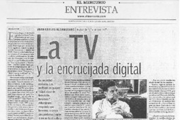 La TV y la encrucijada digital [entrevista]