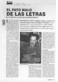 El Pato malo de las letras