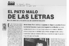 El Pato malo de las letras