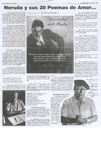 Neruda y sus 20 poemas de amor...