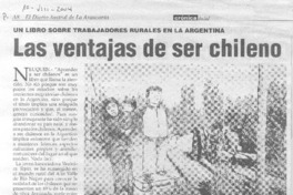 Las Ventajas de ser chileno