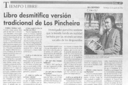Libro desmistifica versión tradicional de Los Pincheira (entrevistas)