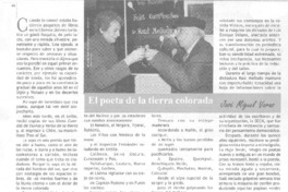 El Poeta de la tierra colorada