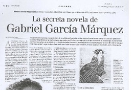 La Secreta novela de Gabriel García Márquez