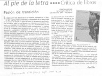 Pasión de transición
