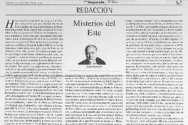 Misterios del Este
