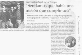 "Sentíamos que había una misión que cumplir acá"