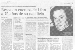 Rescatan cuentos de Lihn a 75 años de su natalicio