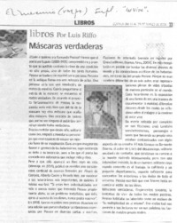 Máscaras verdaderas