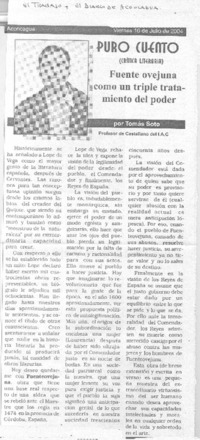 Fuente ovejuna como un triple tratamiento del poder
