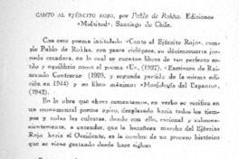 Canto al ejército rojo