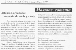 Memoria de ancla y viento