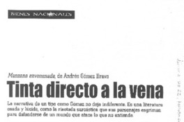 Tinta directo a la vena