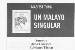 Un malayo singular