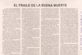 El fraile de la Buena Muerte