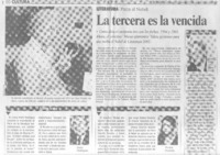 La Tercera es la vencida