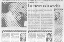 La Tercera es la vencida