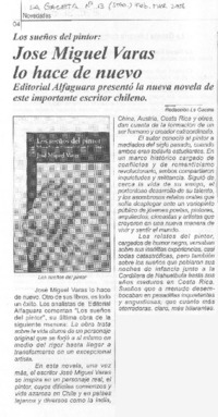 José Miguel Varas lo hace de nuevo