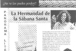 La Hermandad de la Sábana Santa