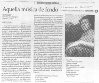 Aquella música de fondo