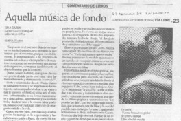 Aquella música de fondo