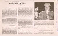 Gabriela y Chile