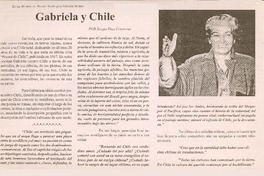 Gabriela y Chile